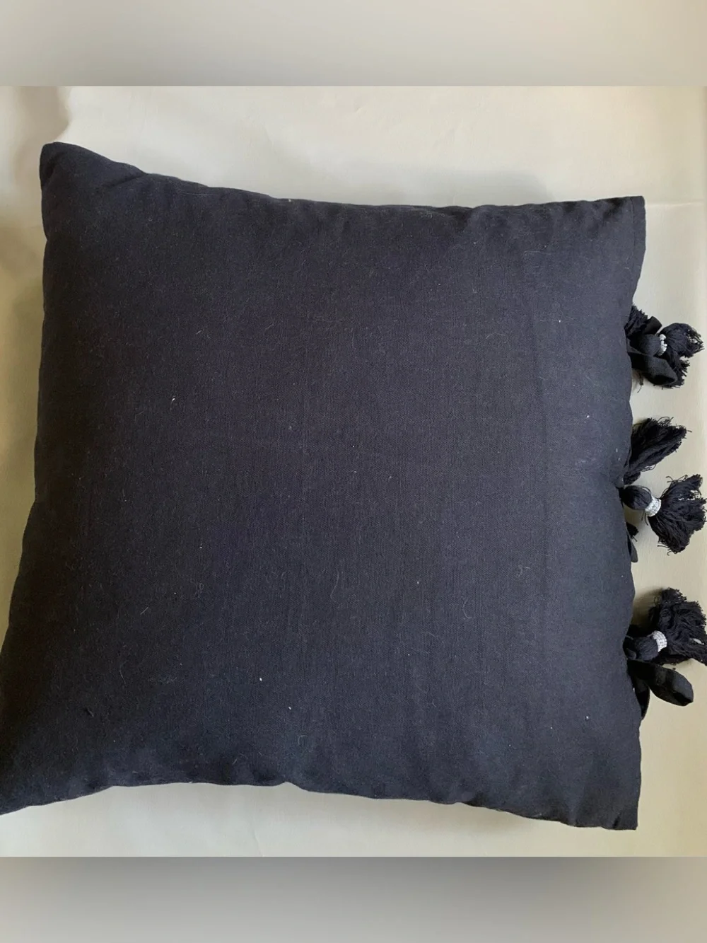 Pendleton Kiva Geometric Steps Black Accent Pillow Duck Feather/Down Fill
